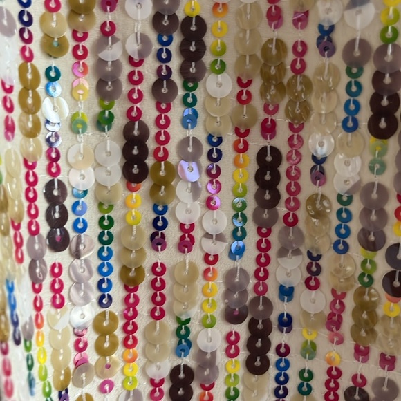 Trina Turk Spring mini sequin party dress.  Fun! Subtle and Spring ready dress❤️ - Picture 7 of 7